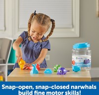 Learning Resources - Snap-n-Learn™ Narwhals & Friends-2