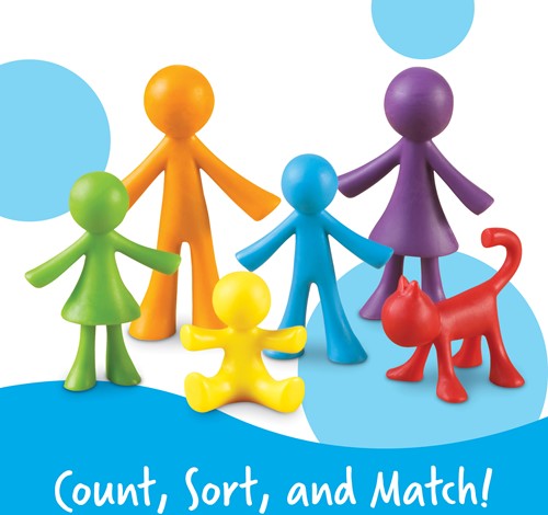 Learning Resources - All About Me Family Counters® (Set of 72)-2