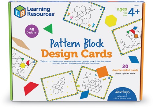Learning Resources - Pattern Block Design Cards