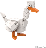 BRIXIES Plus Boerderijvriendjes Gans - 84 st