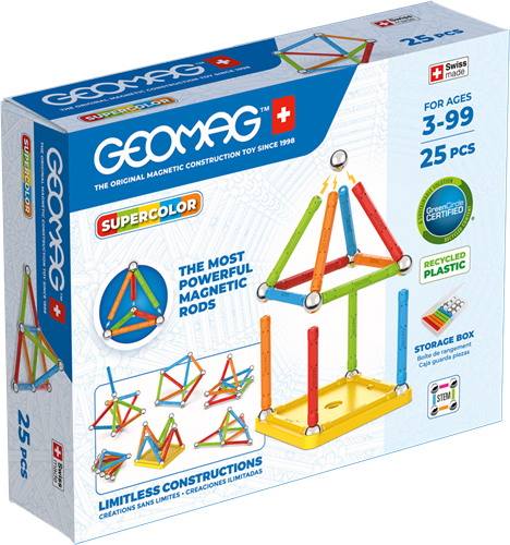 Geomag Supercolor Recycled 25 pcs