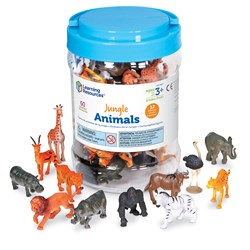 Learning Resources - Jungle Animal Counters (Set of 60)