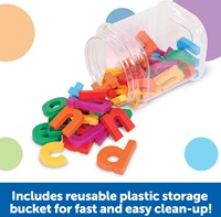 Learning Resources - Jumbo Lowercase Magnetic Letters, Set of 40-2