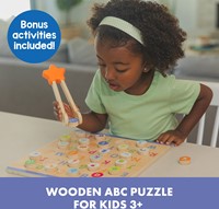 Learning Resources - ABC & Letter Sounds Wooden Puzzle-2