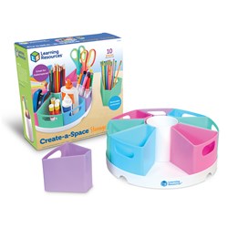 Learning Resources - Create-a-Space™ Storage Centre - Pastel
