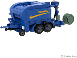 BRIXIES Plus Göweil 1F125 Balenpers - 472 st