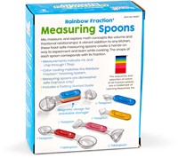 Learning Resources - Rainbow Fraction® Measuring Spoons-3