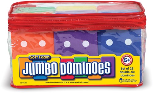 Learning Resources - Jumbo Soft Foam Dominoes-3