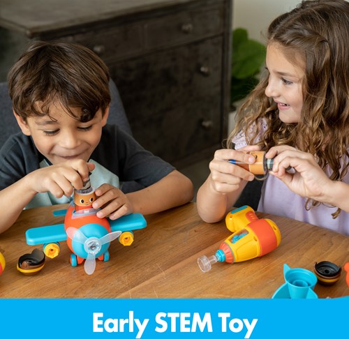 Learning Resources - Design & Drill® Bolt Buddies® Plane-3