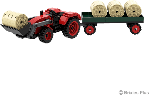 BRIXIES Plus Grote tractor - 235 st