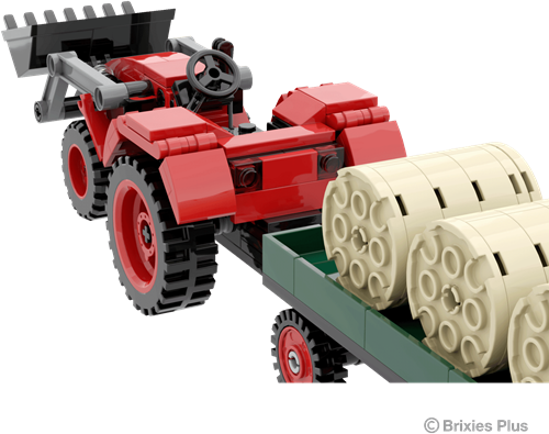 BRIXIES Plus Grote tractor - 235 st-2