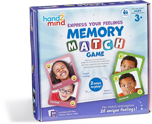 Learning Resources - Learn About Feelings Memory Game