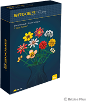 BRIXIES Plus Boeket "Happy Sunset" - 840 st-2