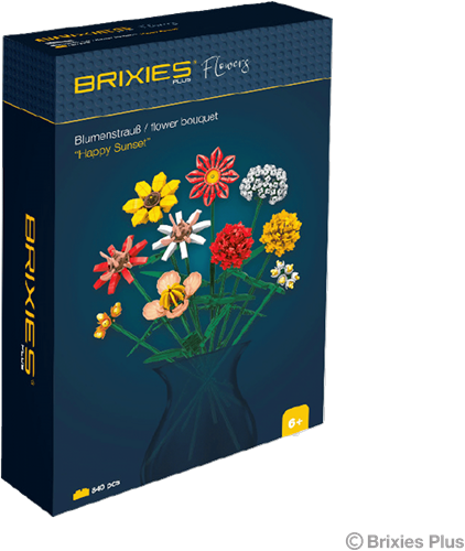 BRIXIES Plus Boeket "Happy Sunset" - 840 st-2