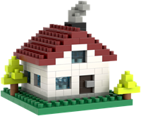 BRIXIES Postkaart Huis - 137 st-2