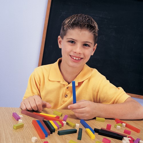 Learning Resources - Cuisenaire® Rods, Small Group Set, Plastic (Set of 155)-2