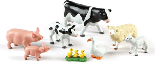 Learning Resources - Jumbo Farm Animals - Mommas and Babies