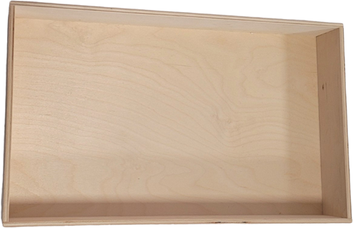 Houten speelbak (50x30x7 cm)-2
