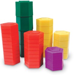 Learning Resources - Hexagram® Metric Weight Set (Set of 54)