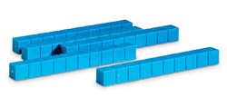 Learning Resources - Plastic Base Ten Rods (Set of 50)