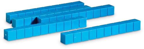 Learning Resources - Plastic Base Ten Rods (Set of 50)