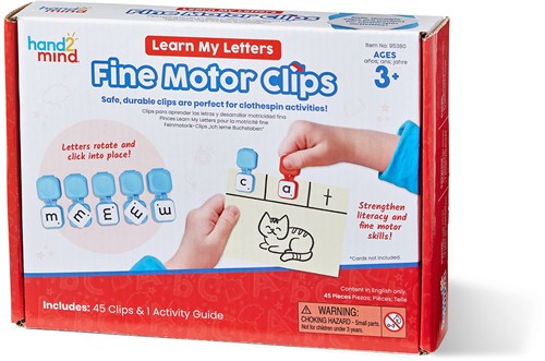 Learning Resources - Learn My Letters Fine Motor Clips