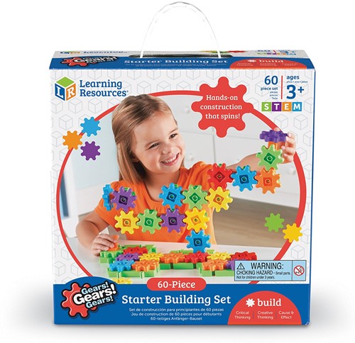 Learning Resources - Gears! Gears! Gears!® Starter Building (Set of 60)-3