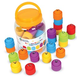Learning Resources - Rainbow Emotions Fidget Poppers Set of 24