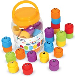 Learning Resources - Rainbow Emotions Fidget Poppers Set of 24