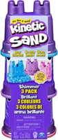 Kinetic Sand - Shimmer, Glitterzand, 3 Kleuren, 340 gram