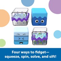Learning Resources - Cool Down Sensory Cubes Sensory Fidget Set-2