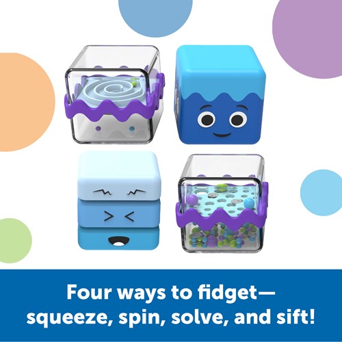 Learning Resources - Cool Down Sensory Cubes Sensory Fidget Set-2