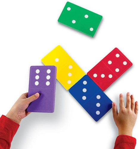 Learning Resources - Jumbo Soft Foam Dominoes-2