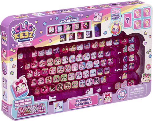 Goliath - Clickeez - Keyboard Collector Set (12L)