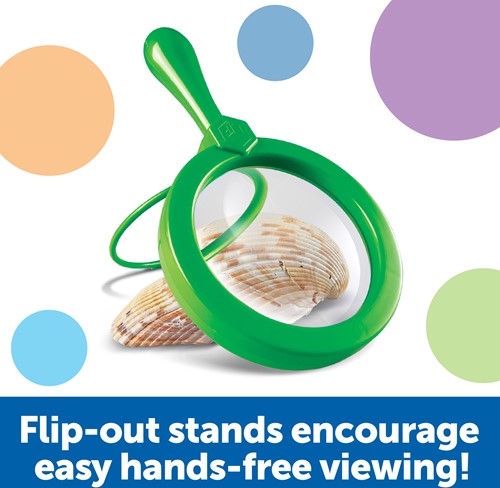 Learning Resources - Primary Science® Jumbo Magnifiers (Set of 6)-3