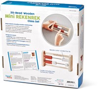 Learning Resources - Mini 20-Bead Rekenrek (Set of 25)-2