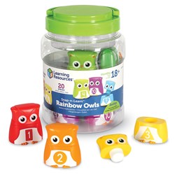 Learning Resources - Snap-n-Learn™ Rainbow Owls