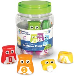 Learning Resources - Snap-n-Learn™ Rainbow Owls