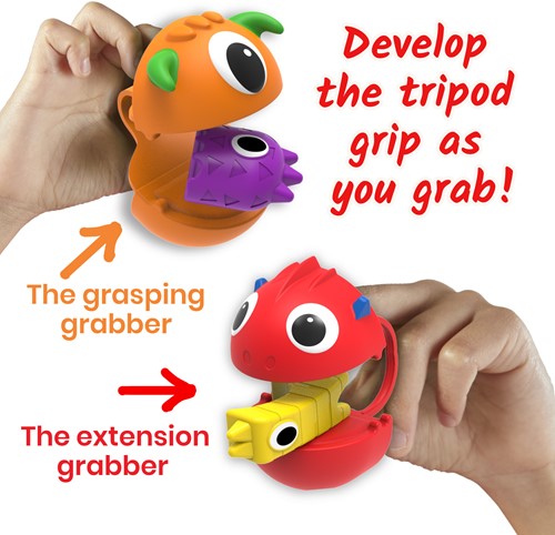 Learning Resources - Grab that Monster Fine Motor Activity Set-3