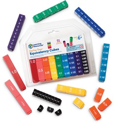 Learning Resources - Fraction Tower® Equivalency Cubes