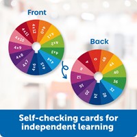 Learning Resources - Skill Builders! Multiplication Quiz Wheel-2