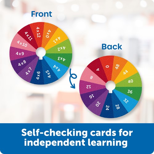 Learning Resources - Skill Builders! Multiplication Quiz Wheel-2