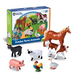 Learning Resources - Jumbo Farm Animals