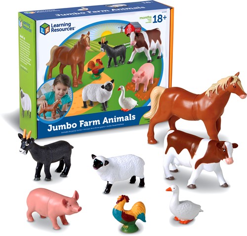Learning Resources - Jumbo Farm Animals