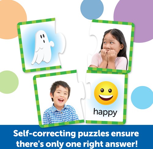 Learning Resources - Feelings & Emotions Puzzle Cards-3