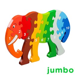 Lanka Kade - Jumbo Olifant 1-10 puzzel
