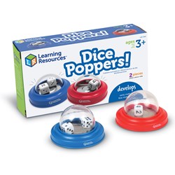 Learning Resources - Dice Poppers! (Set of 2)