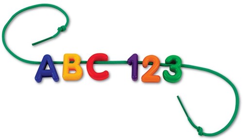 Learning Resources - Uppercase Lacing Alphabet-3
