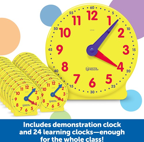 Learning Resources - Big Time® Classroom Clock Kit-3