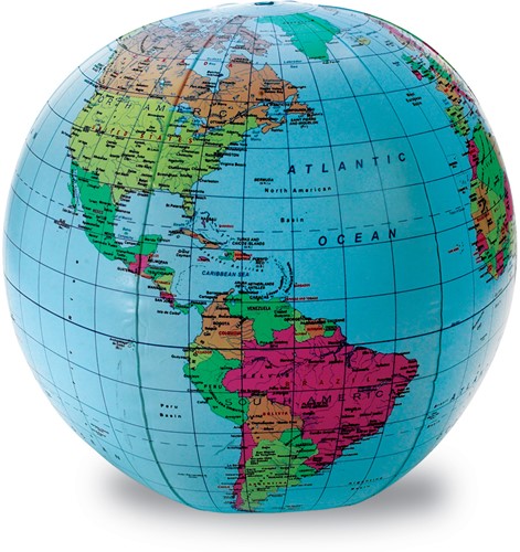 Learning Resources - Inflatable World Globe-2